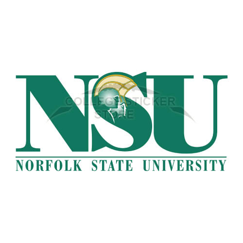 Personal Norfolk State Spartans Iron-on Transfers (Wall Stickers)NO.5471